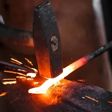 Living Ideas Hand Forged Candle Snuffer - Elegant & Safe Home Accessory