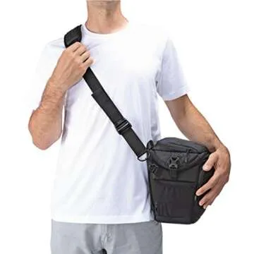 Lowepro Toploader Pro 70 AW II Camera Case - Top Loading Case For Your DSLR Camera and Lens or DJI Mavic Pro/Mavic Pro Platinum