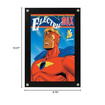 Stylish MCS Comic Book Display Frame - Perfect for Collectors