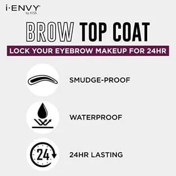 IENVY by KISS Eyebrow Sealer 24HR Waterproof Non-Glossy Topcoat