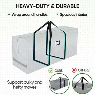 BALEINE 9 ft Christmas Tree Storage Bag, Durable & Spacious