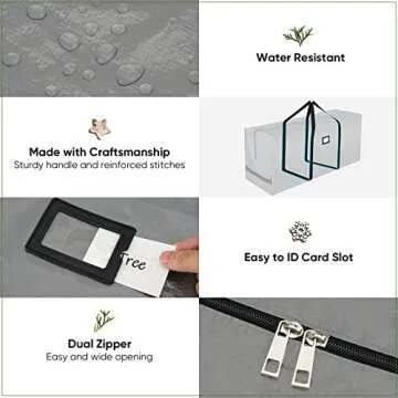 BALEINE 9 ft Christmas Tree Storage Bag, Durable & Spacious