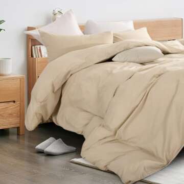 NEXHOME PRO Kids Twin Duvet Cover Set - Organic Cotton