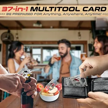 37-in-1 Survival Multitool - Perfect Gift for Men