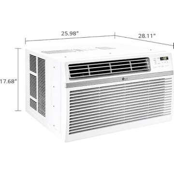 LG Smart Wi-Fi Window Air Conditioner for Large Rooms