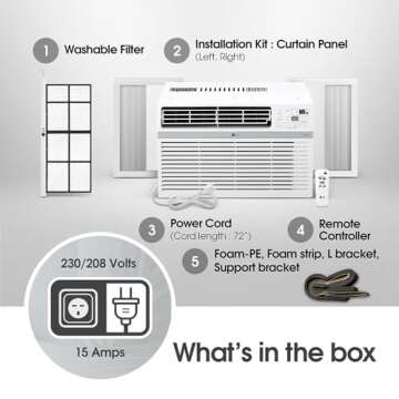 LG Smart Wi-Fi Window Air Conditioner for Large Rooms