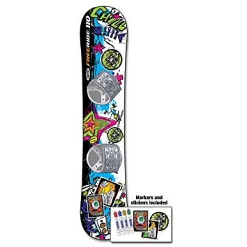 EMSCO Graffiti Snowboard for Kids 5-15 - Beginner Friendly Toy