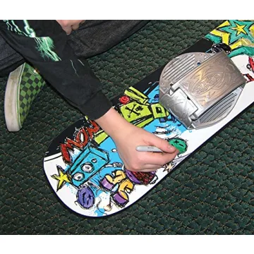 EMSCO Graffiti Snowboard for Kids 5-15 - Beginner Friendly Toy