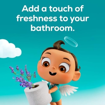 Angel Soft Toilet Paper, 48 Mega Rolls with Lavender Scent