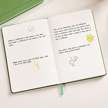 Stylish Dotted Notebook with 144 Thick Pages, Perfect for All