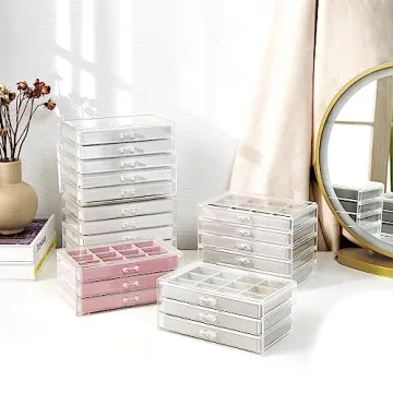 ProCase Jewelry Box with 5 Drawers for Elegant Organization