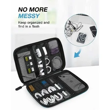 BAGSMART Electronics Organizer Travel Case for Gadgets & Cables
