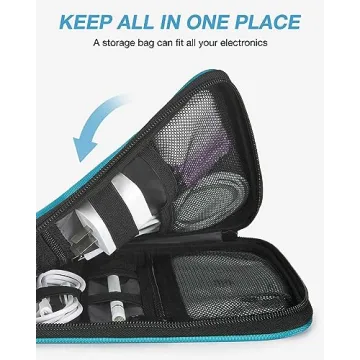 BAGSMART Electronics Organizer Travel Case for Gadgets & Cables