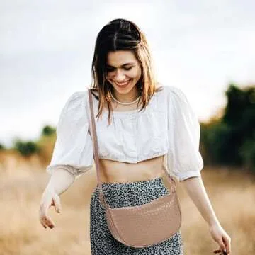 YDSIII Crescent Shoulder Bag: Style Meets Functionality