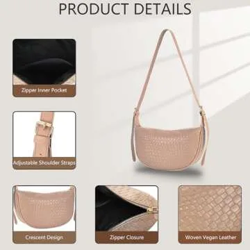 YDSIII Crescent Shoulder Bag: Style Meets Functionality