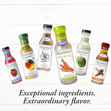 BRIANNAS Real French Vinaigrette – Sugar-Free, Vegan, Gluten-Free
