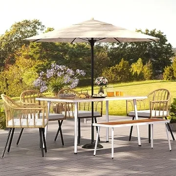 YITAHOME Outdoor Dining Set for Patio & Garden