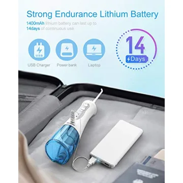 Portable Nicefeel Cordless Water Flosser for Teeth Cleaning