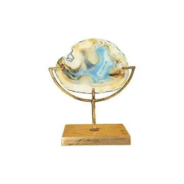 Decorative Agate Stone Slice - Unique Home Decor Accent