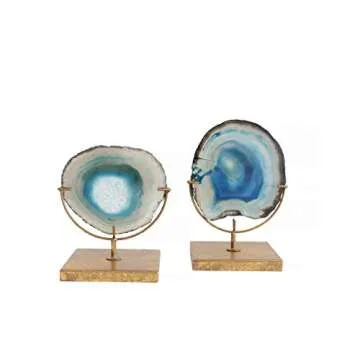 Decorative Agate Stone Slice - Unique Home Decor Accent