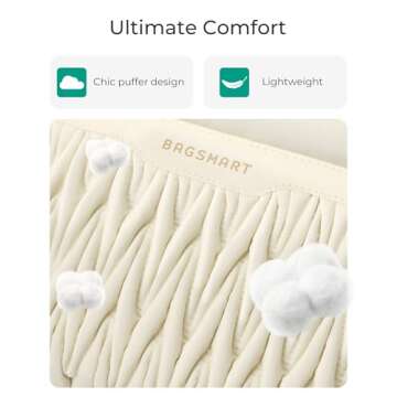 BAGSMART Camera Sling Bag, Portable Small Camera Bags for Photographers with Tripod Holder, Waterpro...