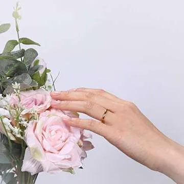 TRUMIUM 2mm Gold Tungsten Wedding Band for Women