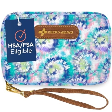 KeepGoing Travel First Aid Kit for Kids – 130 Pc. Compact & Stylish Safety Essential