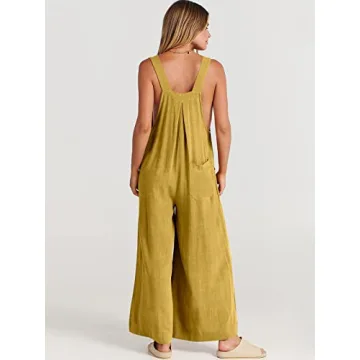 Wide Leg Casual Summer Jumpsuit for Women