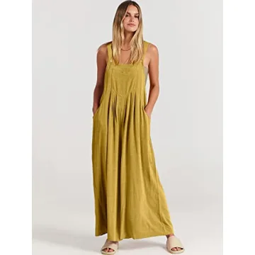 Wide Leg Casual Summer Jumpsuit for Women