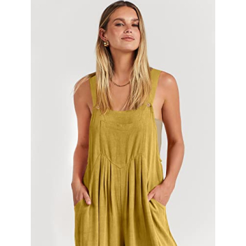 Wide Leg Casual Summer Jumpsuit for Women