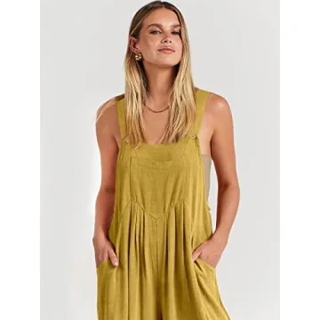 Wide Leg Casual Summer Jumpsuit for Women