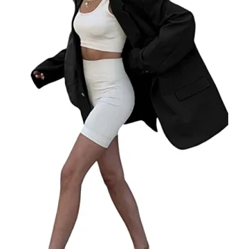 Women's Elegant Oversized Blazer Stylish Office Casual Wear