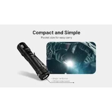 Nitecore MT2C Pro - 1800 Lumen USB-C Rechargeable Flashlight