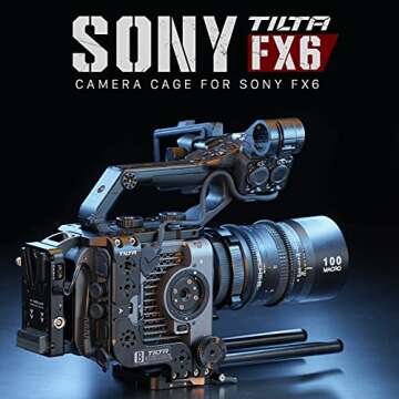 Tilta Camera Cage for Sony FX6 | Versatile & Protective
