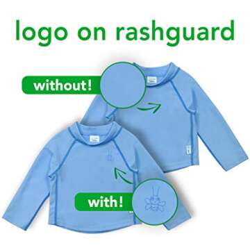 Long Sleeve Rashguard for Kids with UPF 50+ Sun Protection