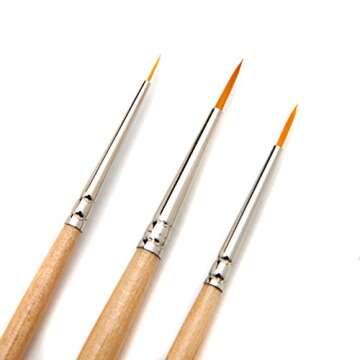 Quality Fine Detail Paint Brush Set for Artists