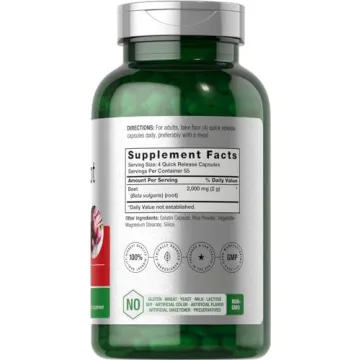 Horbäach Beet Root Capsules | 220 Non-GMO Energy Boost