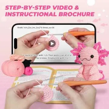 Gipony Crochet Kit for Beginners - Fun Sewing Adventure