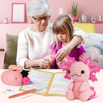 Gipony Crochet Kit for Beginners - Fun Sewing Adventure