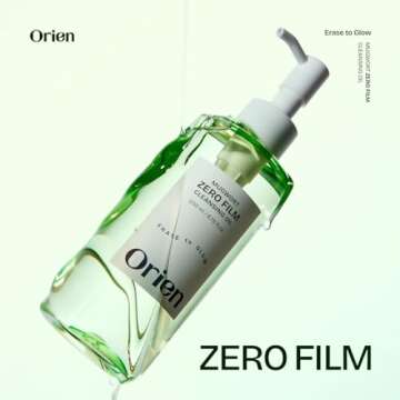 Orien Mugwort Zero Film Cleansing Oil 6.76 fl.oz. 200ml ㅣDaily Makeup Blackhead Removal No pore cl...