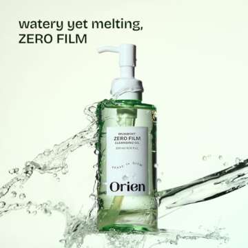 Orien Mugwort Zero Film Cleansing Oil 6.76 fl.oz. 200ml ㅣDaily Makeup Blackhead Removal No pore clogging Korean skincare double cleansing