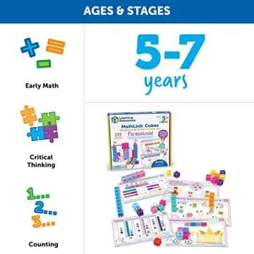 MathLink Cubes: Fun Educational Math Set for Kids