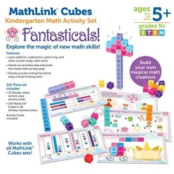 MathLink Cubes: Fun Educational Math Set for Kids