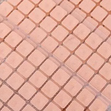 ROSENICE 600 Counts Disposable Ear Press Seeds Acupuncture Vaccaria Plaster Bean Massagee Multi-Condition Ear Seed Acupressure Kit (10 Sheets)