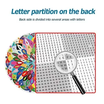 Bgraamiens Blooming Color Puzzle Round Jigsaw 1000-Piece