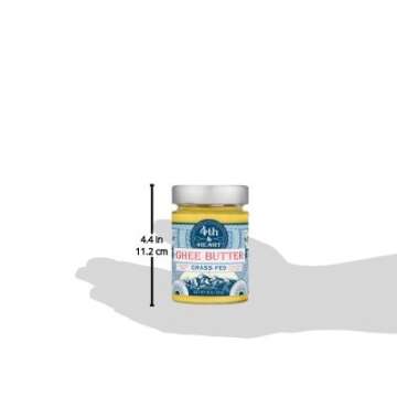 4th & Heart Ghee Butter, Himalayan Pink Salt, 9 oz (Pack of 2)