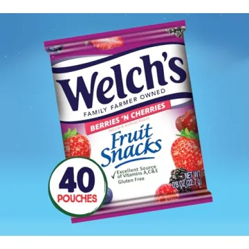 Welch's Berries 'n Cherries Fruit Snacks - 40 Count