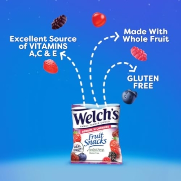 Welch's Berries 'n Cherries Fruit Snacks - 40 Count
