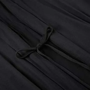 Joyaria Women Bamboo Viscose Robe Super Soft Comfy Thin Lightweight Cooling Short Bathrobe Loungewear S-XXL