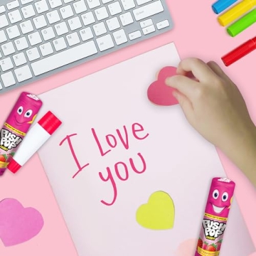 Push Pop Pink Strawberry Lollipops for Kids Parties 10 Ct